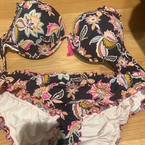 Two piece bathing suit